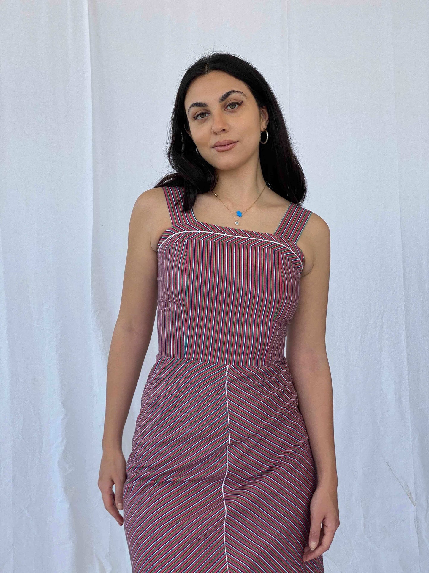 Vintage SOLIDA Dress - Balagan Vintage Midi Dress 00s, 90s, Batoul, midi dress