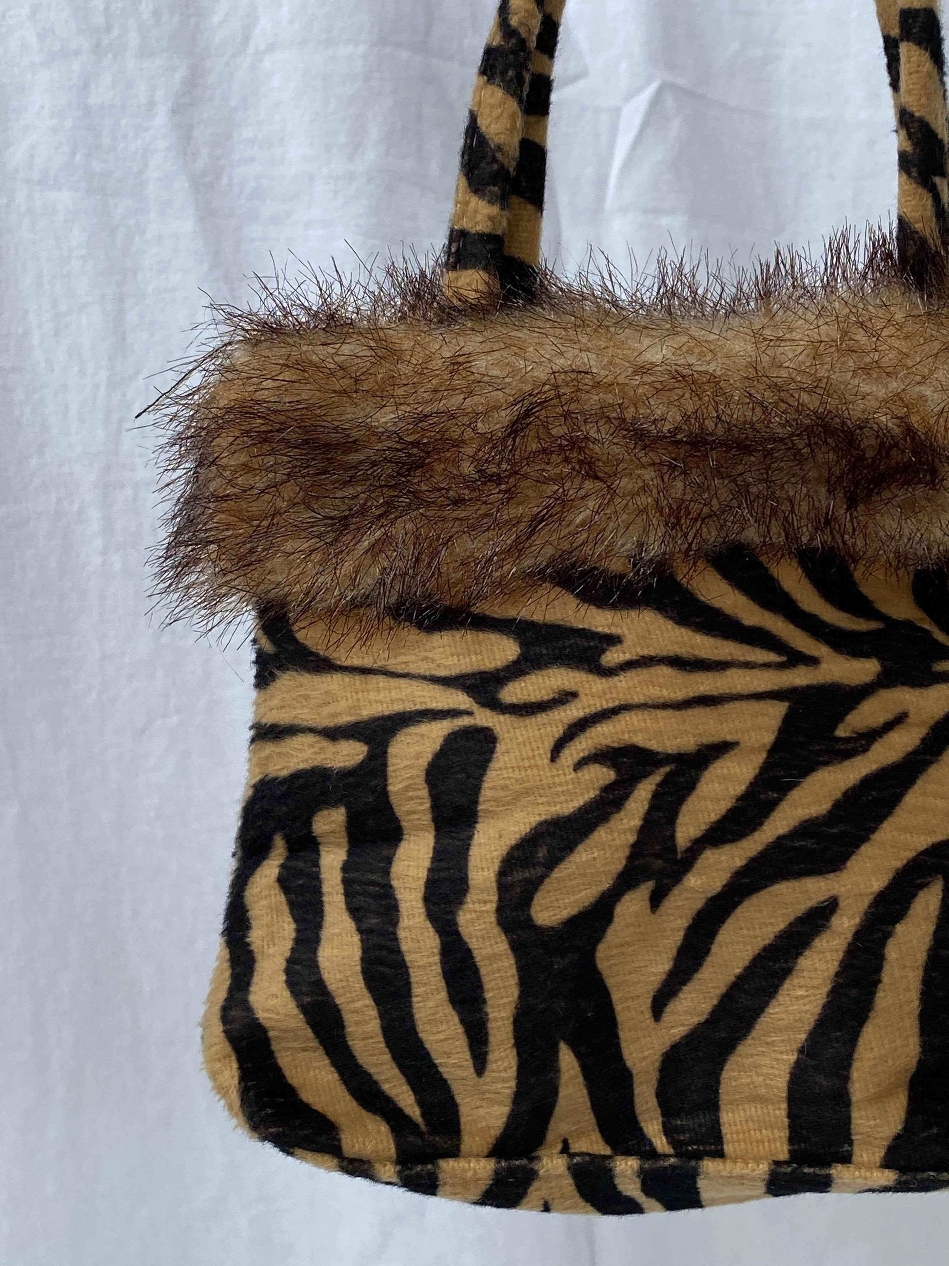 Animal Printed Mini Handbag - Balagan Vintage Mini handbag animal print, bag, handbag, mini handbag