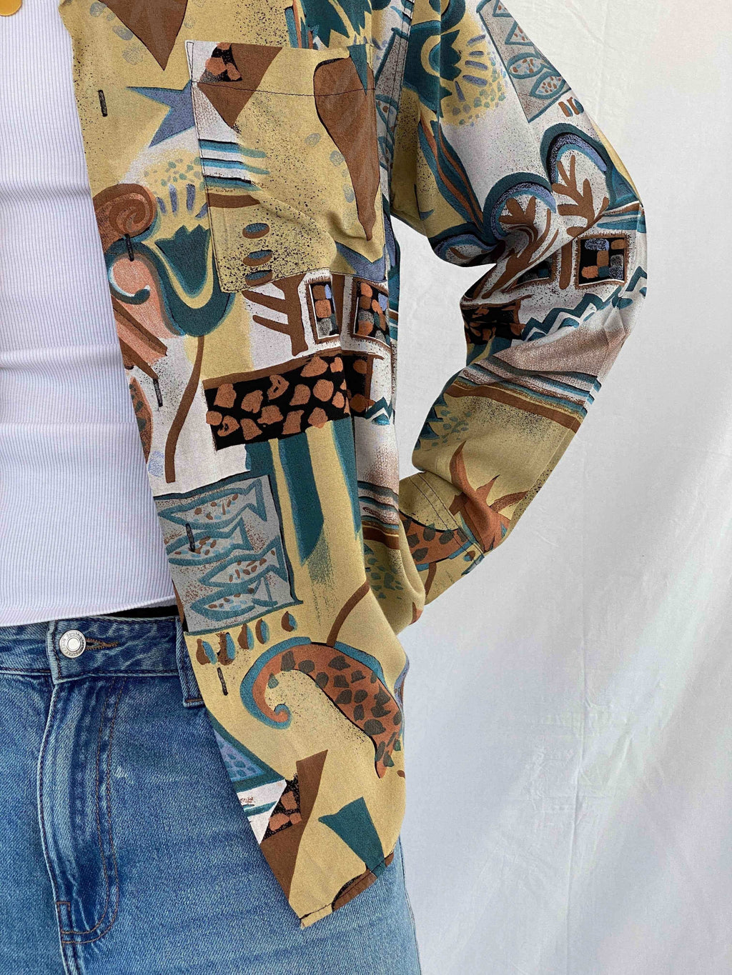 Vintage Angelo Litrico Shirt - Balagan Vintage Full Sleeve Shirt 00s, 90s, Abdullah, full sleeve shirt, men, NEW IN