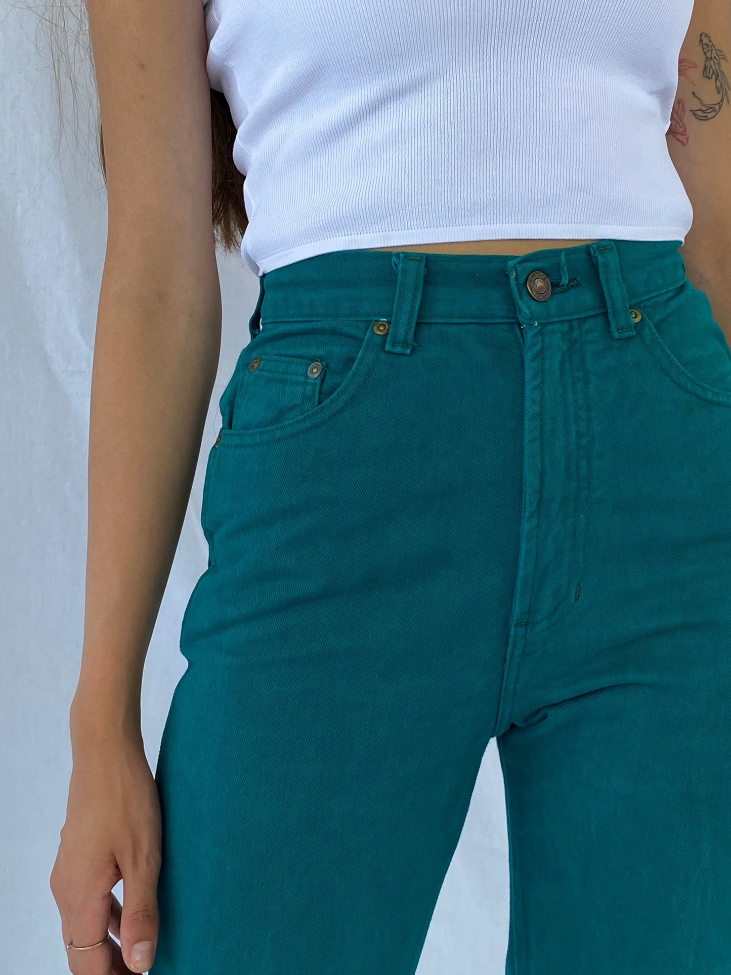 Vintage FLORENZA ATHENTICO Jeans - Balagan Vintage Jeans colored denim, denim, high waisted jeans, jeans, vintage jeans