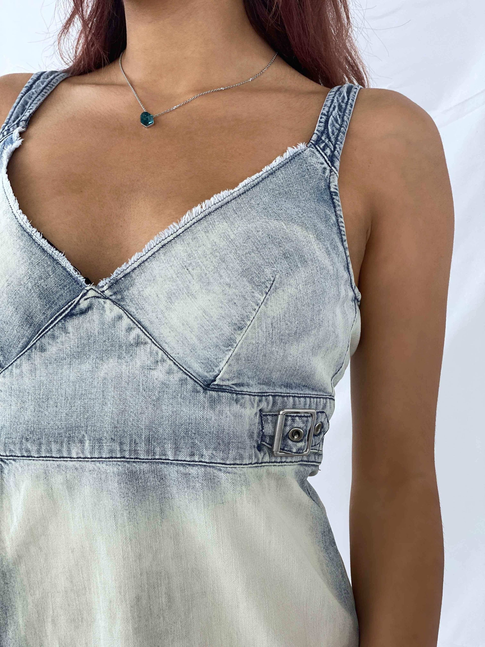 Diesel Denim Dress - Balagan Vintage Denim Dress 00s, 90s, denim, denim dress, midi dress, Taima