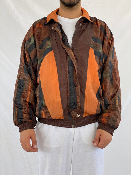 Vintage Nouveau Monde Windbreaker Jacket - Balagan Vintage 