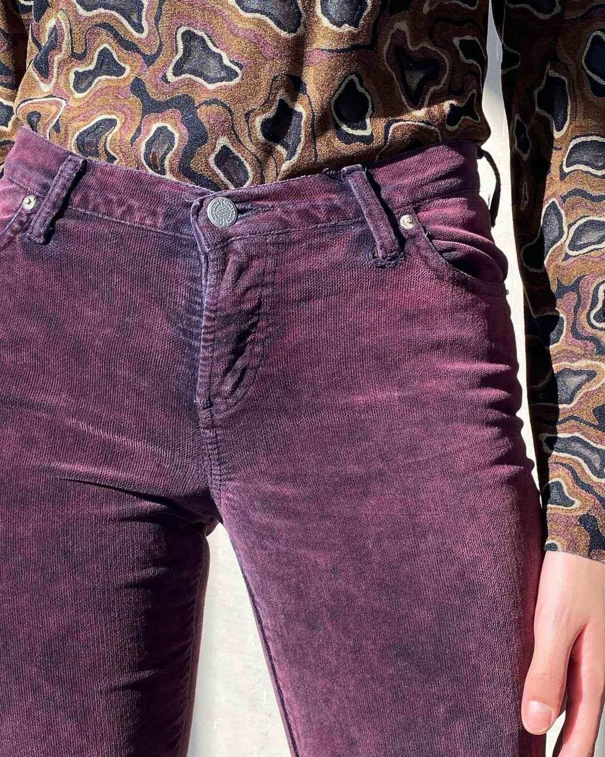 Vintage Cimarron Low Rise Flares - Balagan Vintage Corduroy Pants 00s, 90s, corduroy, corduroy pants, streetwear, vintage, vintage pants, winter, women