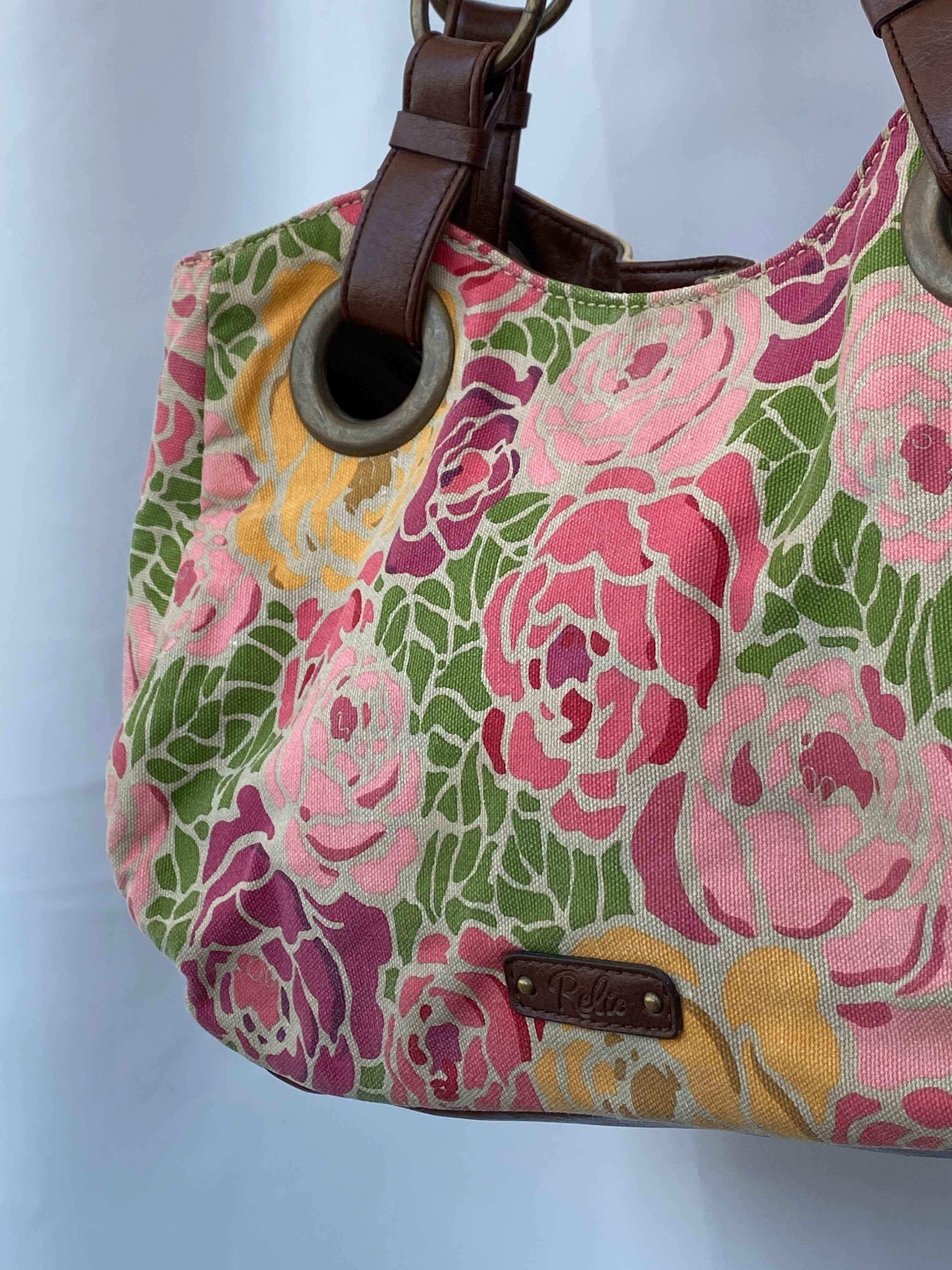 Vintage Relic Floral Shoulder Bag - Balagan Vintage Shoulder Bag 90s, shoulder bag