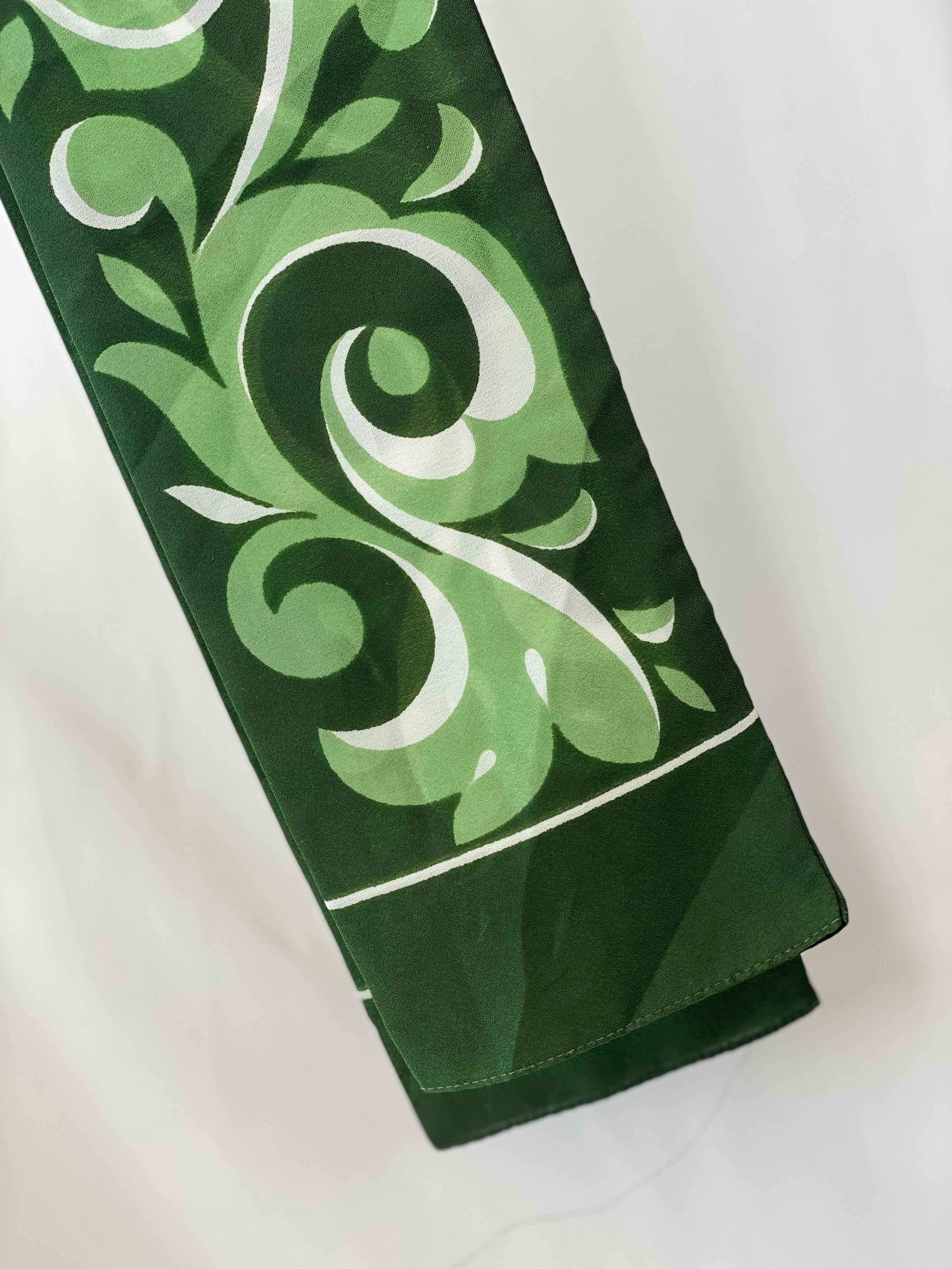 Beautiful Vintage Trevira Scarf - Balagan Vintage Scarf scarf