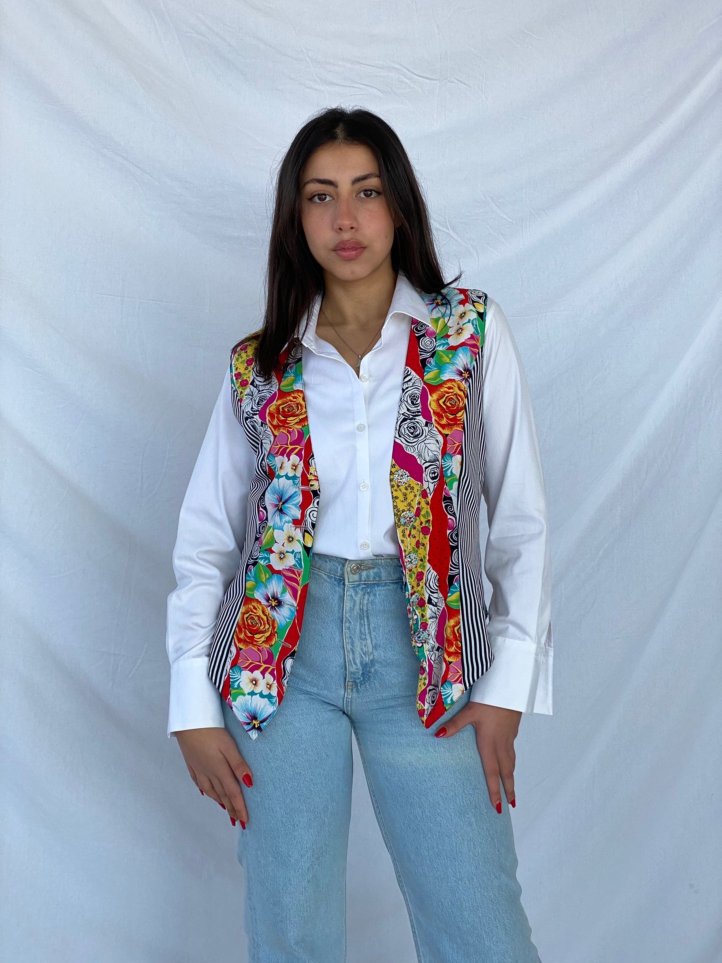 Vintage Miami Vest - Balagan Vintage Vest 80s, 90s, outerwear, vest, vintage