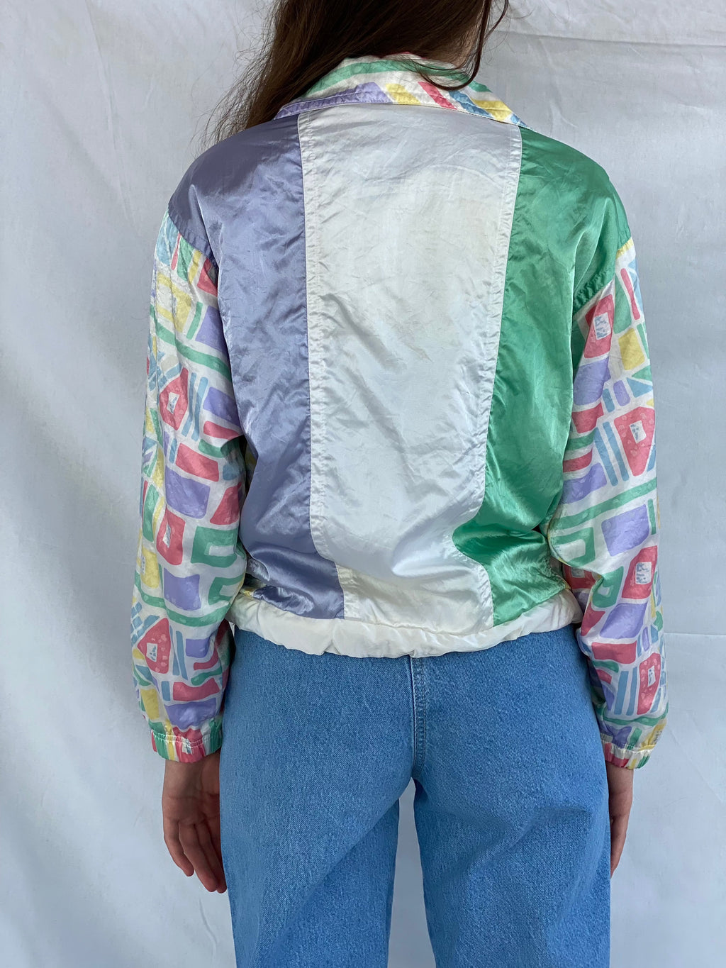 Vintage 90s Head Windbreaker Jacket - Balagan Vintage Windbreaker Jacket 90s, outerwear, techno wear, vintage, vintage windbreaker, windbreaker, windbreaker jacket, winter, women