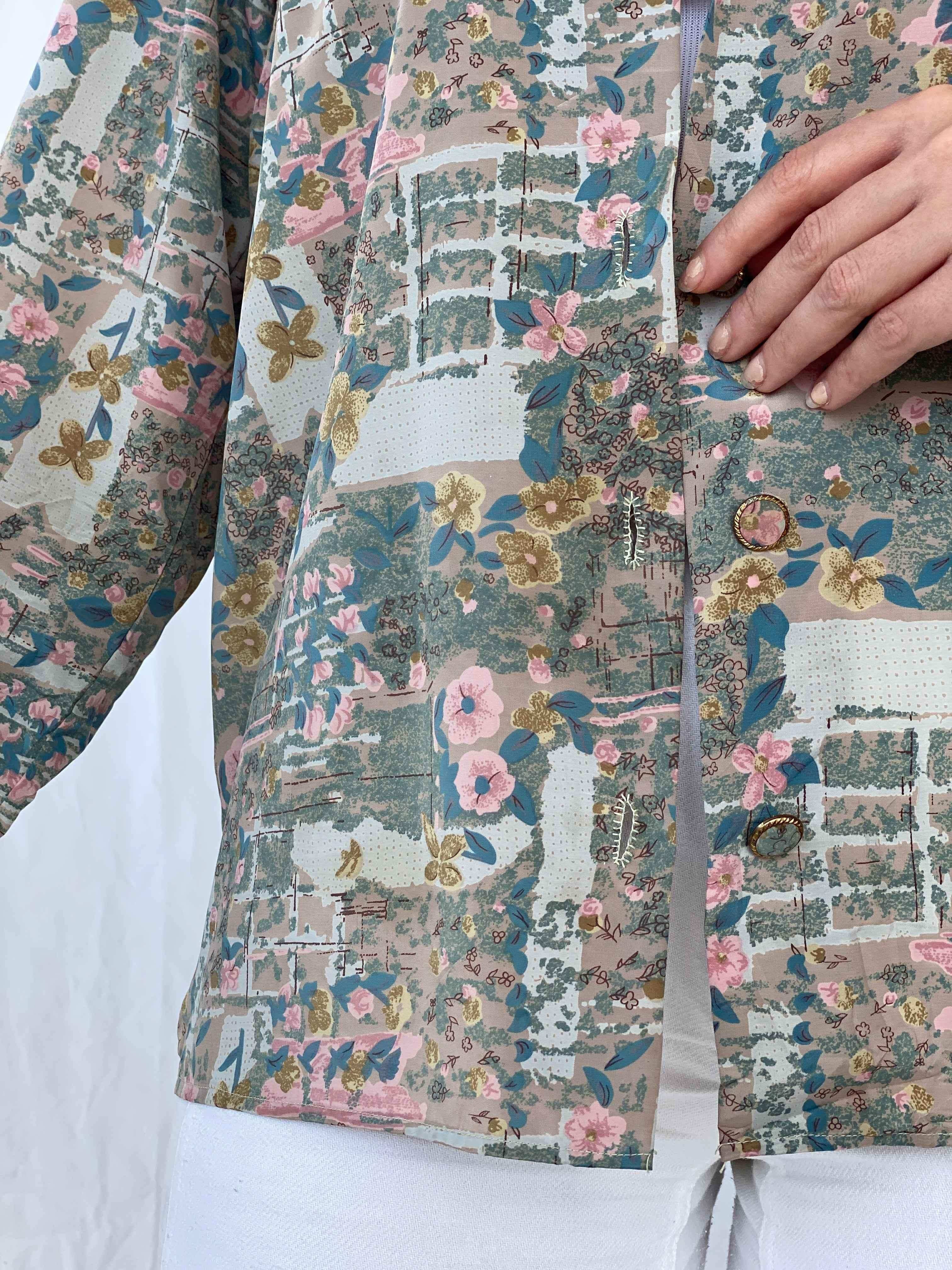 Vintage Handmade Printed Shirt - Balagan Vintage Full Sleeve Shirt 90s, Batoul, full sleeve shirt, print, printed shirt, shirt