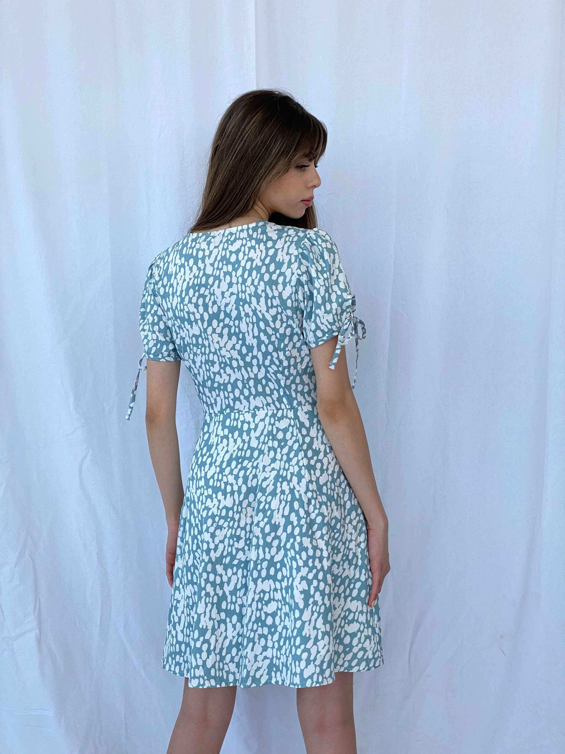 Vintage Midi Button Up Dress - Balagan Vintage Mini Dress 90s, dress, Mira