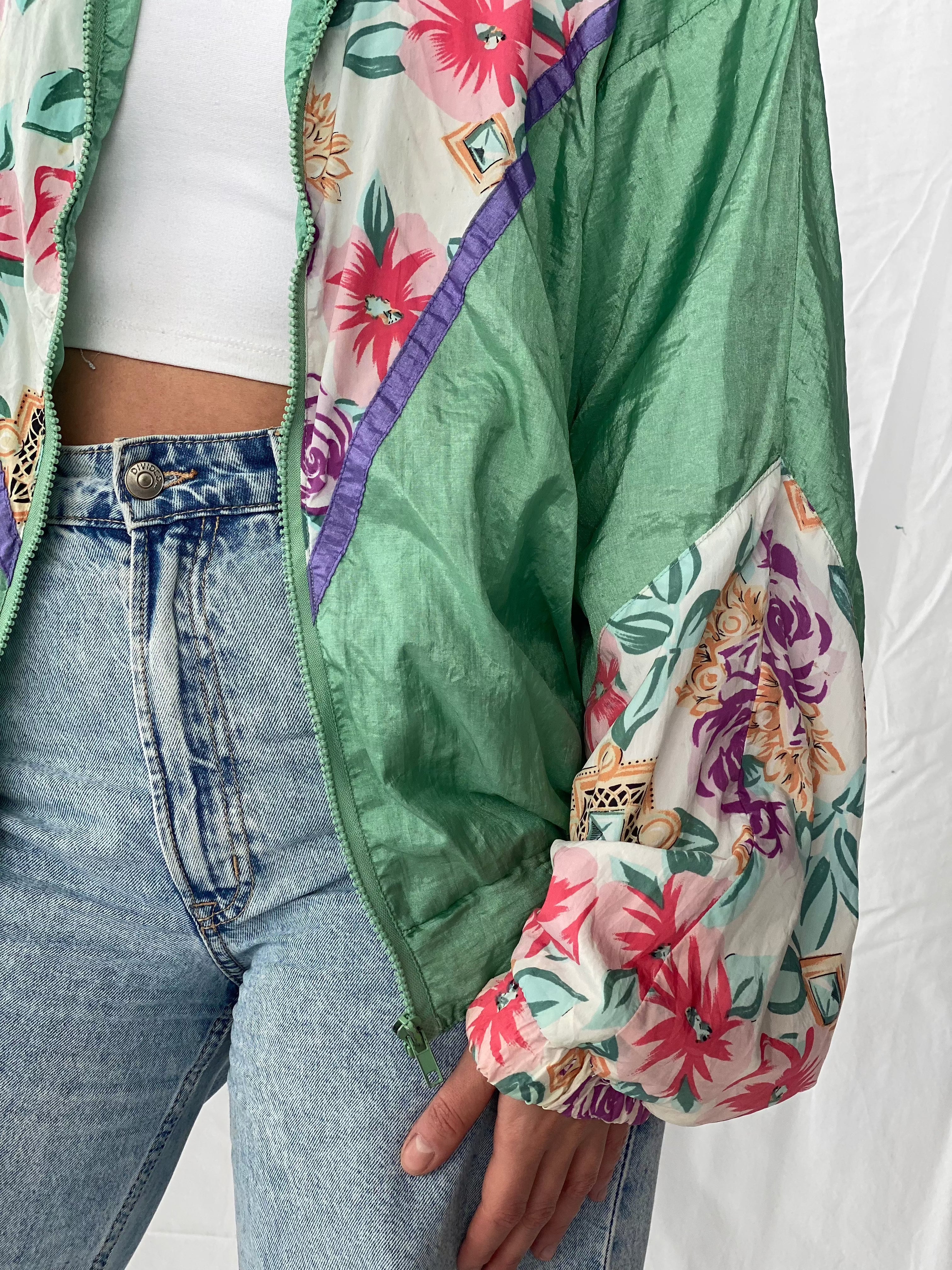 Vintage Active Exposure Windbreaker Jacket - Balagan Vintage Windbreaker Jacket 90s, nylon, outerwear, vintage, windbreaker, windbreaker jacket