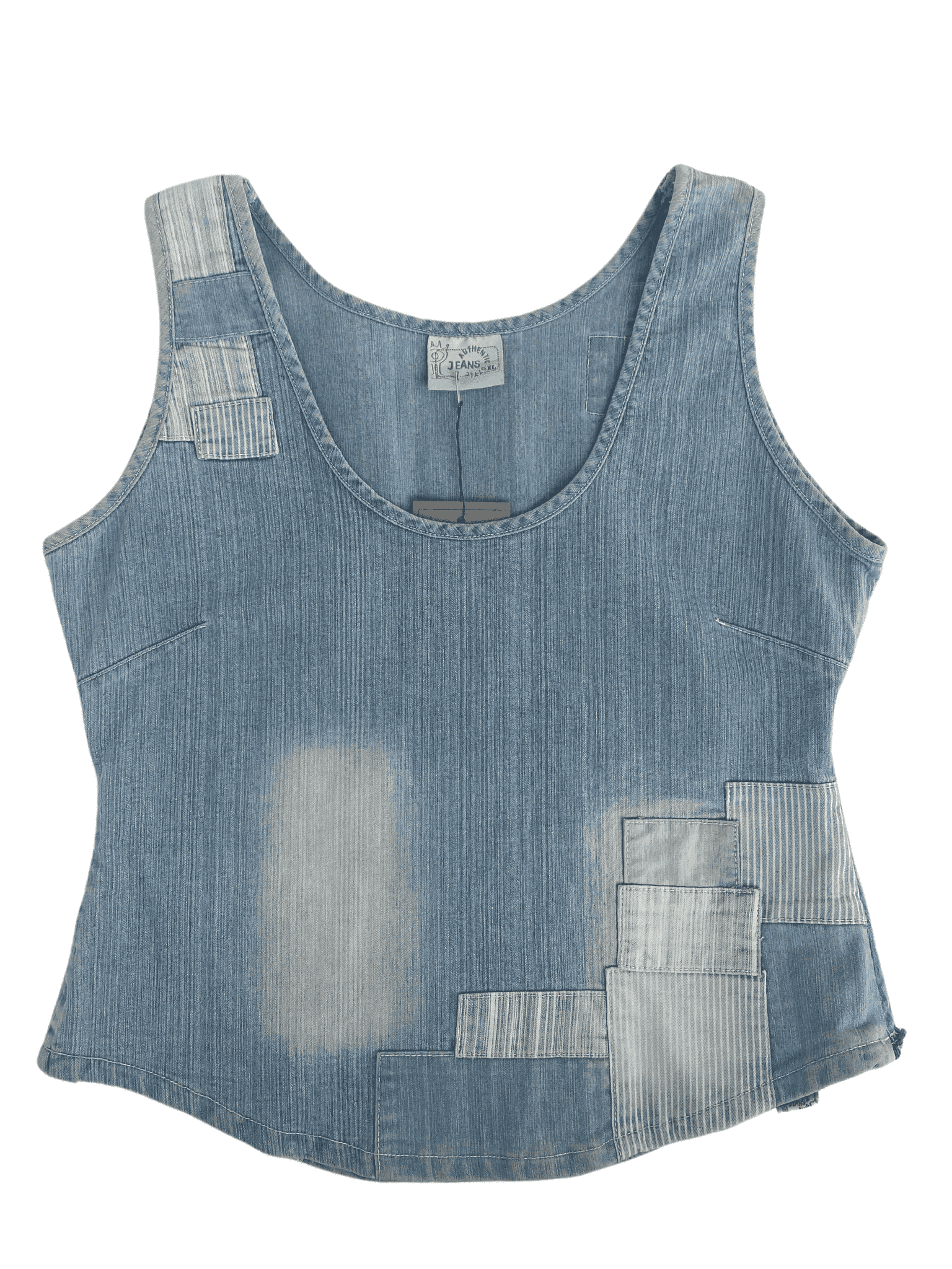 Vintage Authentic Style Jeans Denim Top - Balagan Vintage Denim Top denim top, Rahmeh