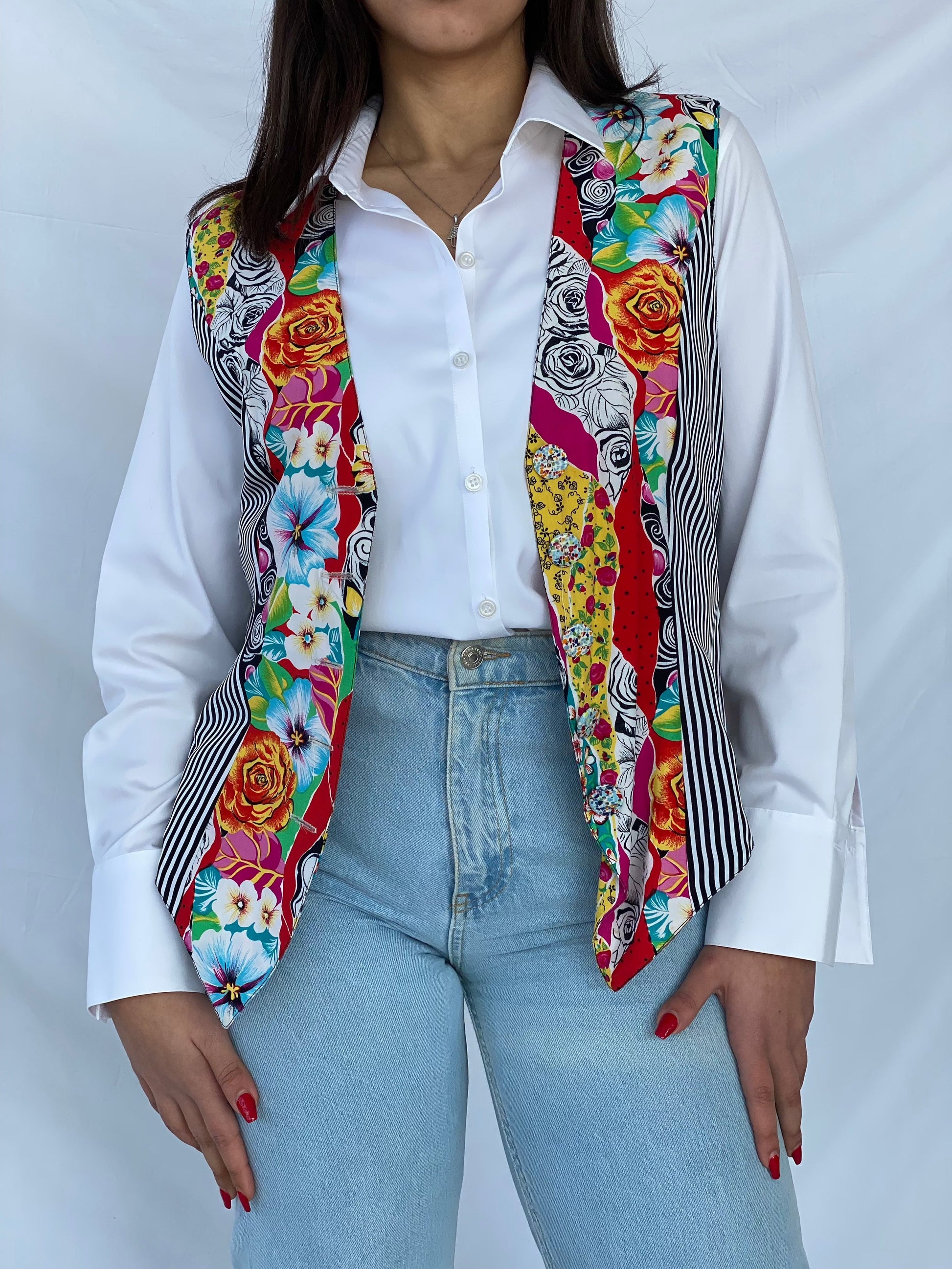 Vintage Miami Vest - Balagan Vintage Vest 80s, 90s, outerwear, vest, vintage